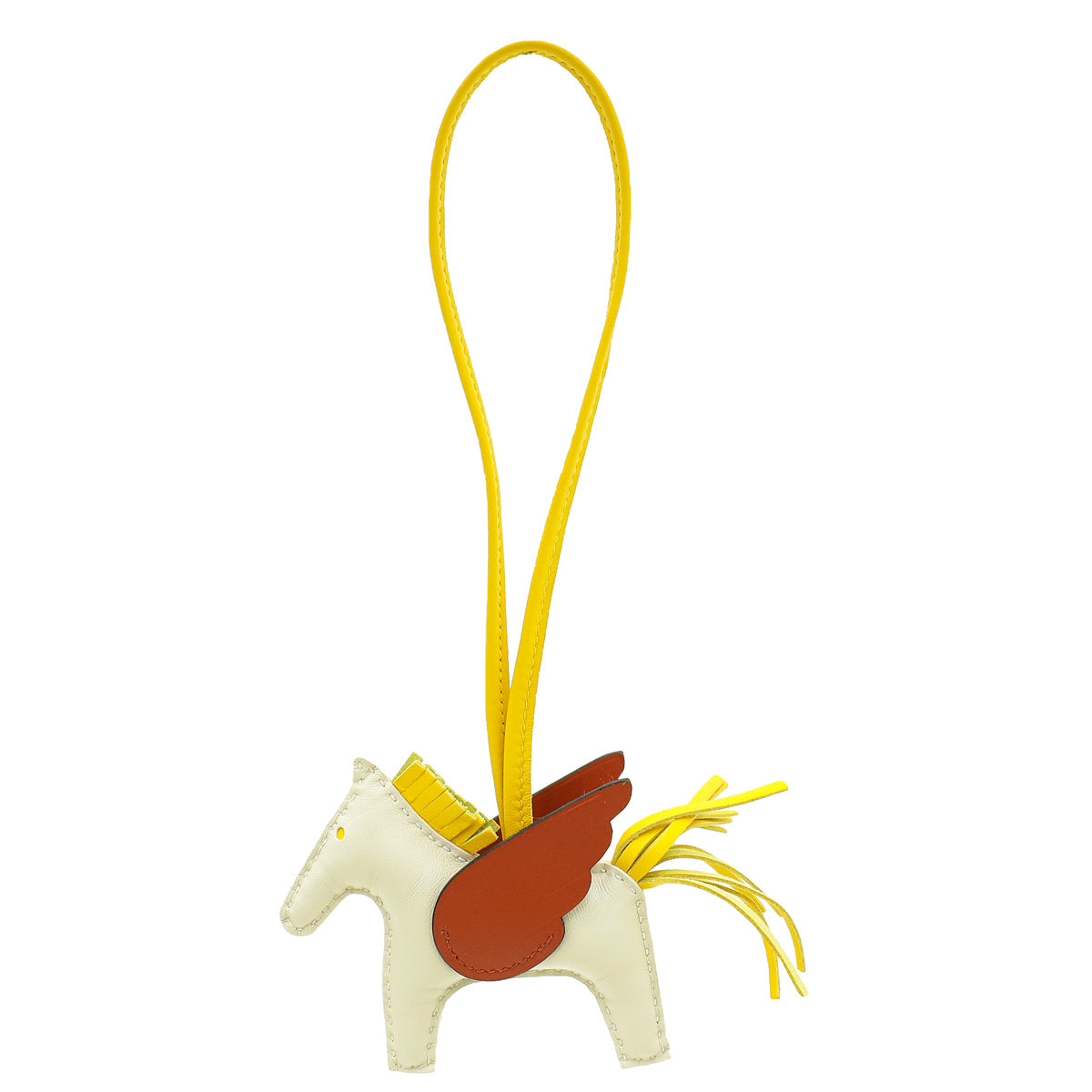 Hermes Tricolor Rodeo Pegasus Bag Charm