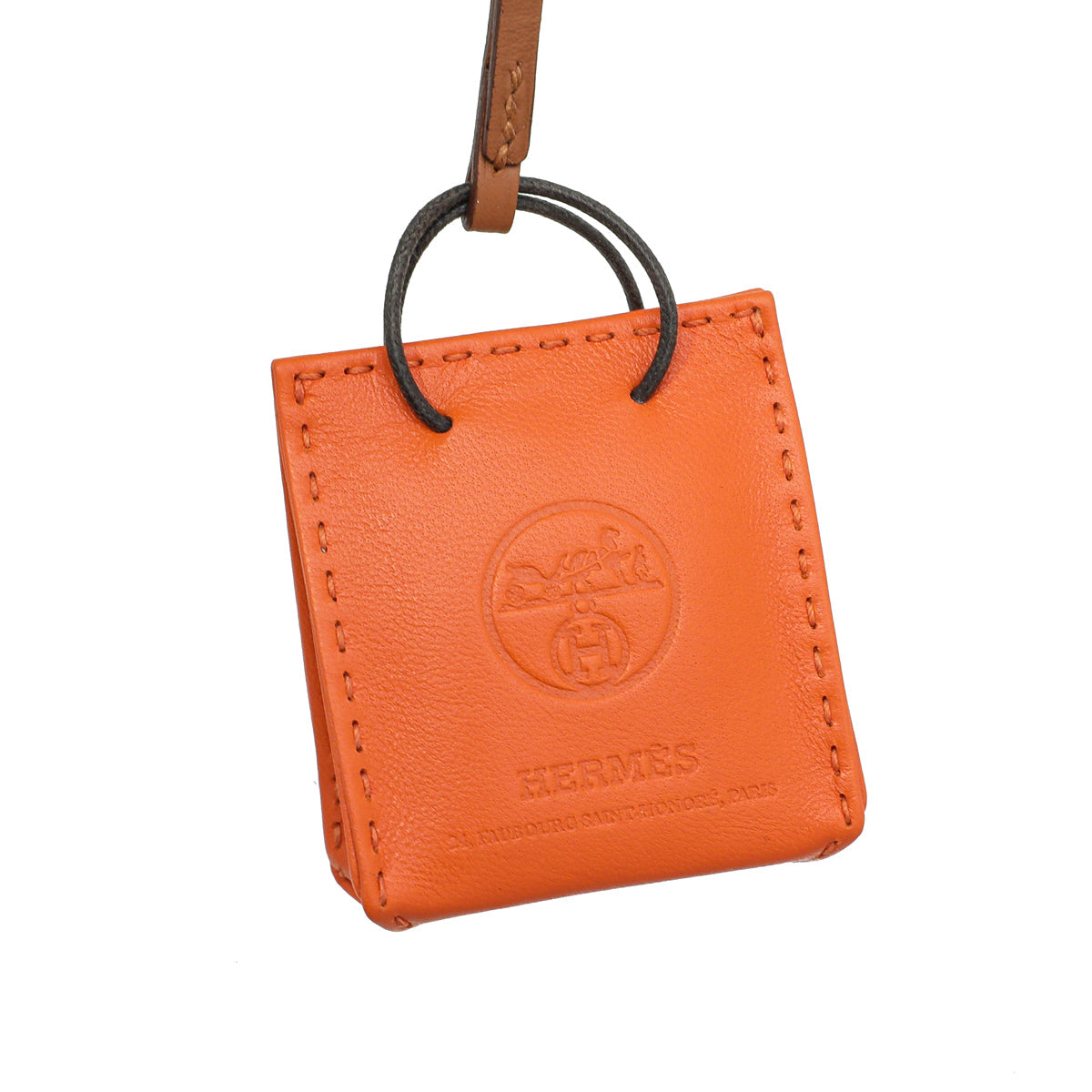 Hermes Bicolor Bag Charm