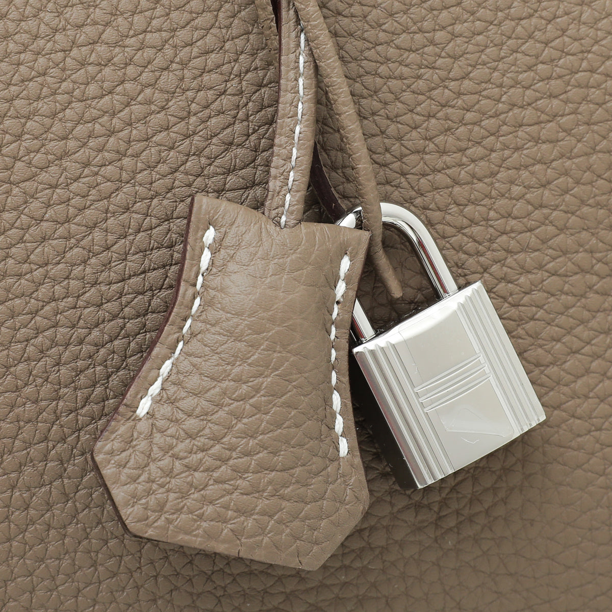 Hermes Etoupe Retourne Kelly 32 Bag