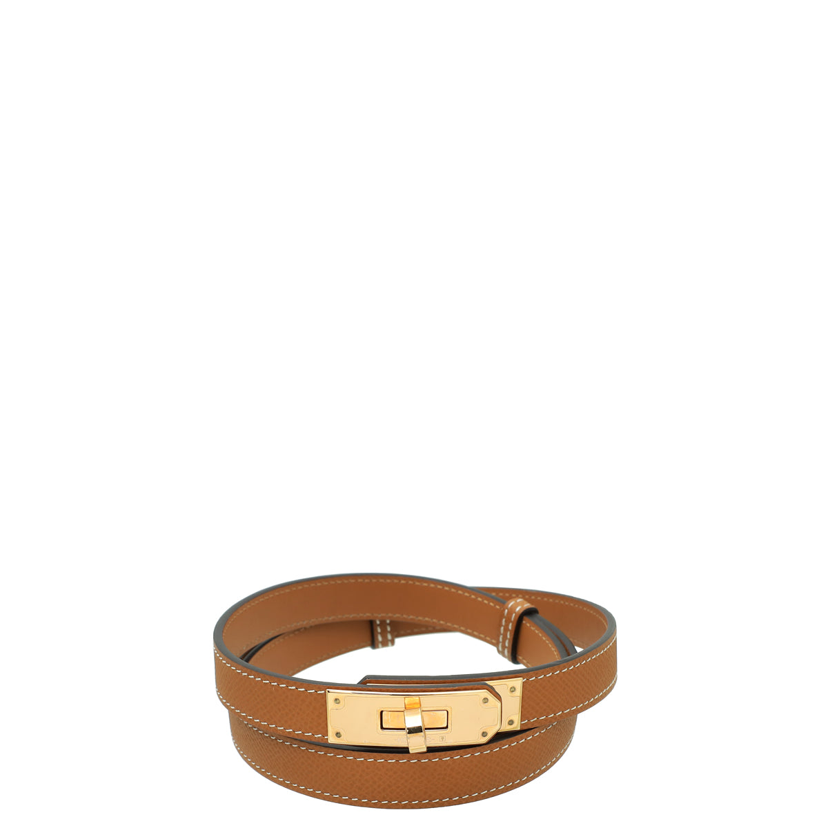 Hermes Gold Kelly 18 Belt