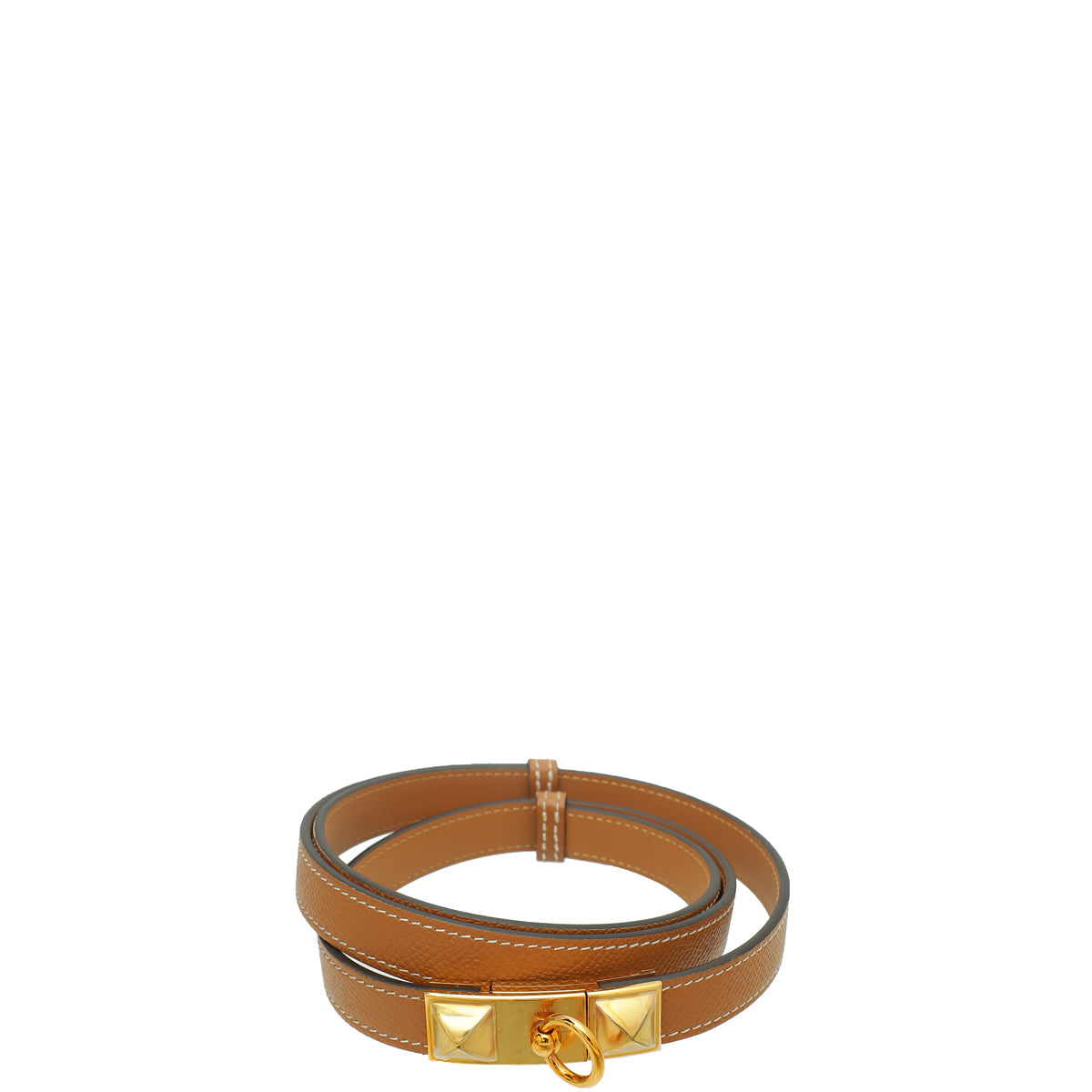 Hermes Gold Rivale 18 Belt