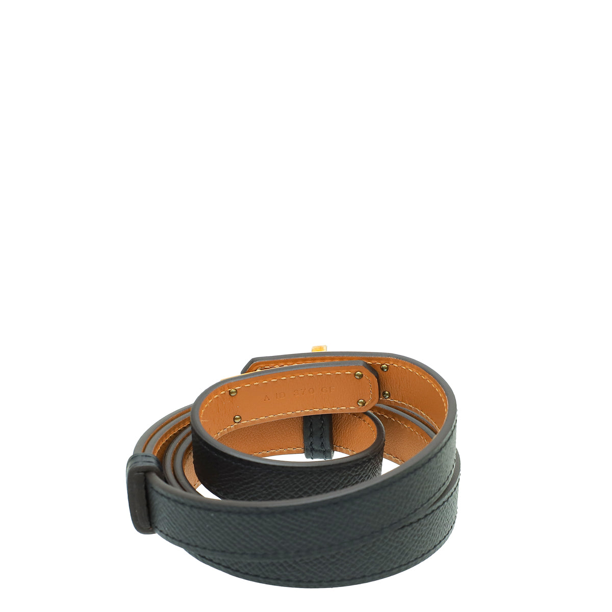 Hermes Black Kelly 18 Belt