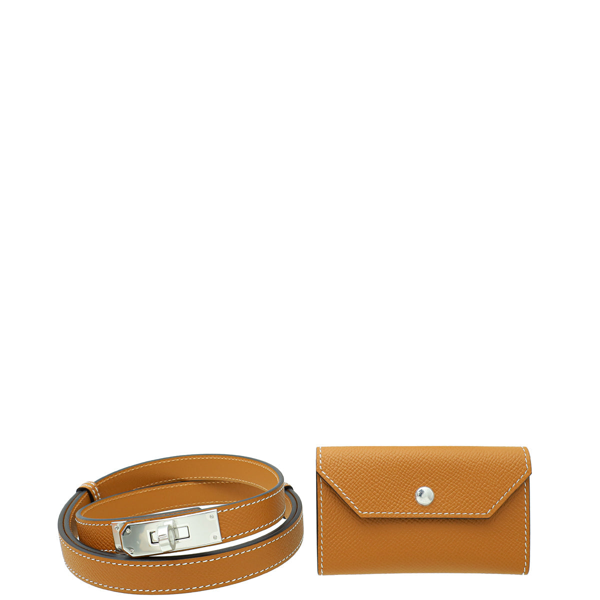 Hermes Natural Kelly Pocket 18 Belt