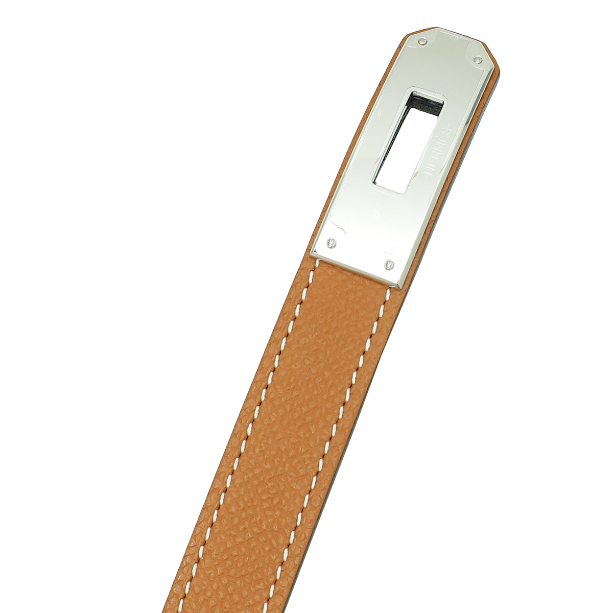 Hermes Gold Kelly 18mm Belt