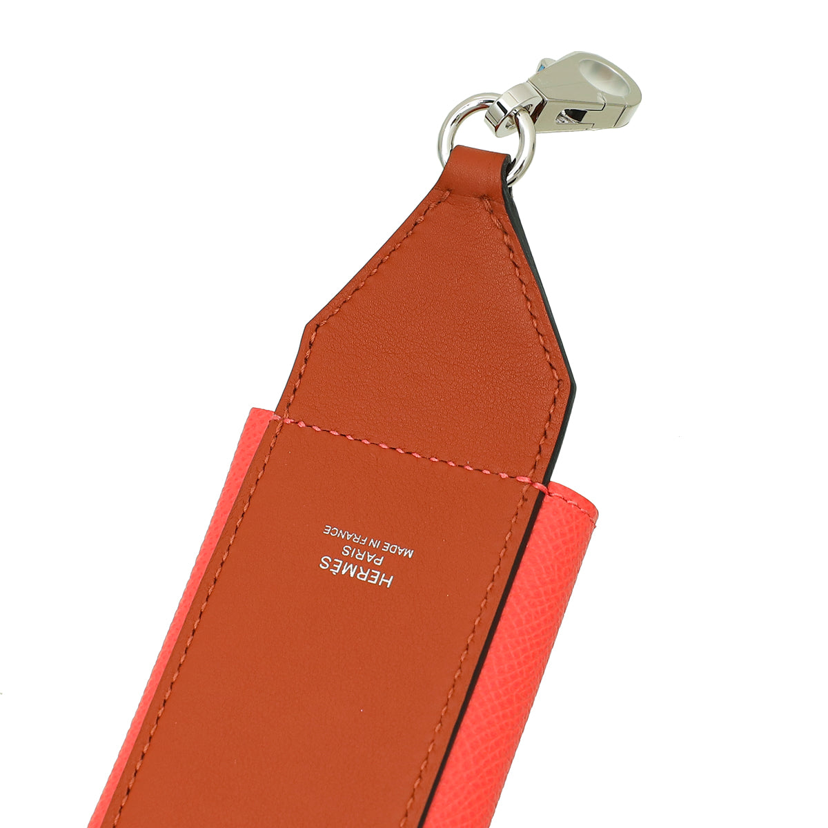 Hermes Rouge Venitien Kelly Pocket 50mm Shoulder Strap