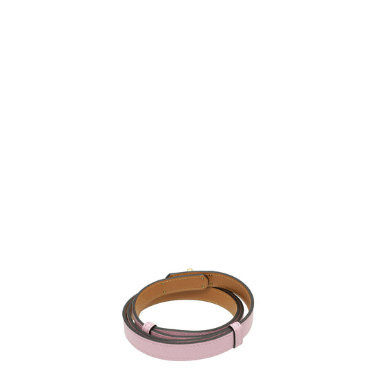 Hermes Bicolor Adjustable 18mm Kelly Belt