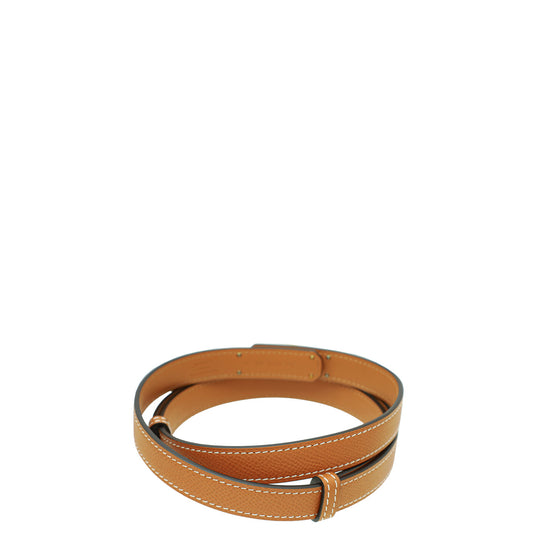 Hermes Gold Kelly 18 Belt