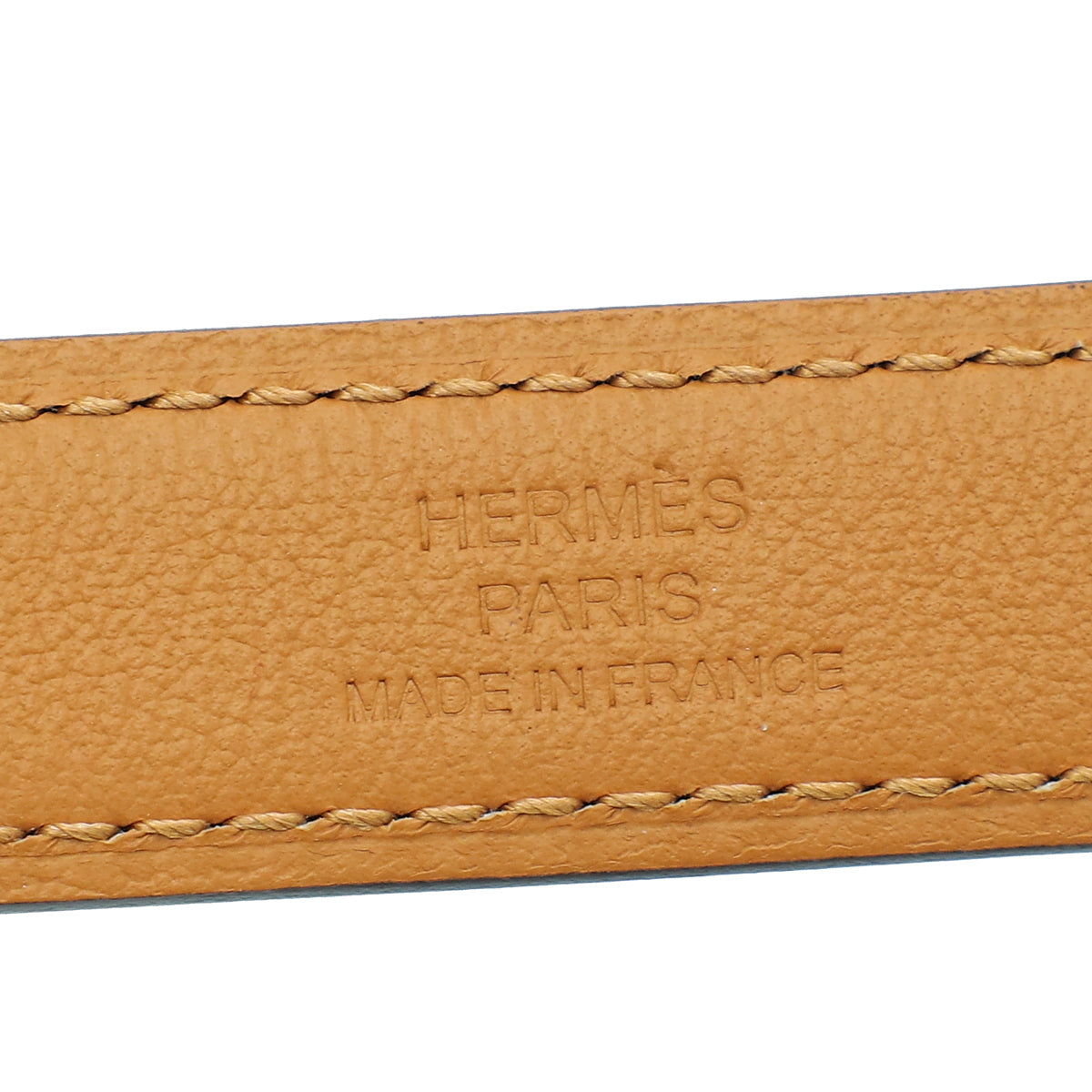 Hermes Blanc Kelly 18 Belt