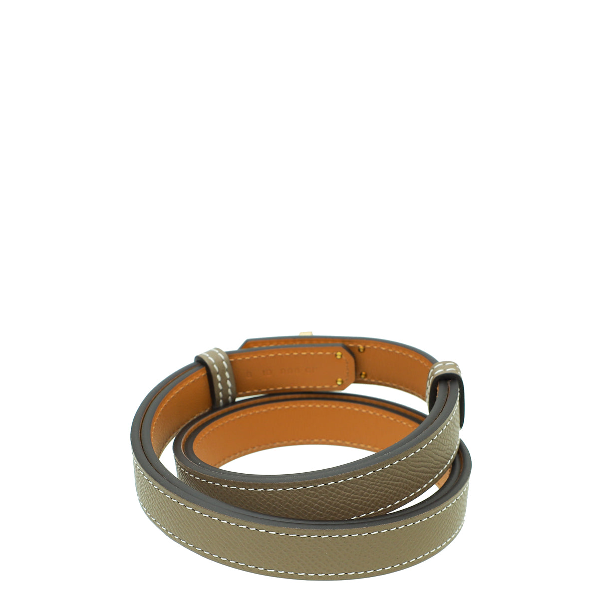 Hermes Etoupe Kelly 18 Belt