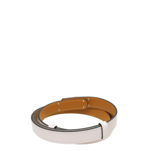 Hermes Pale Mauve Kelly 18 Belt