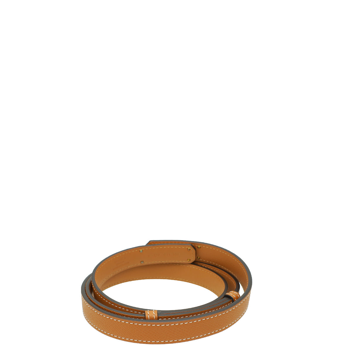 Hermes Gold Kelly 18mm Belt