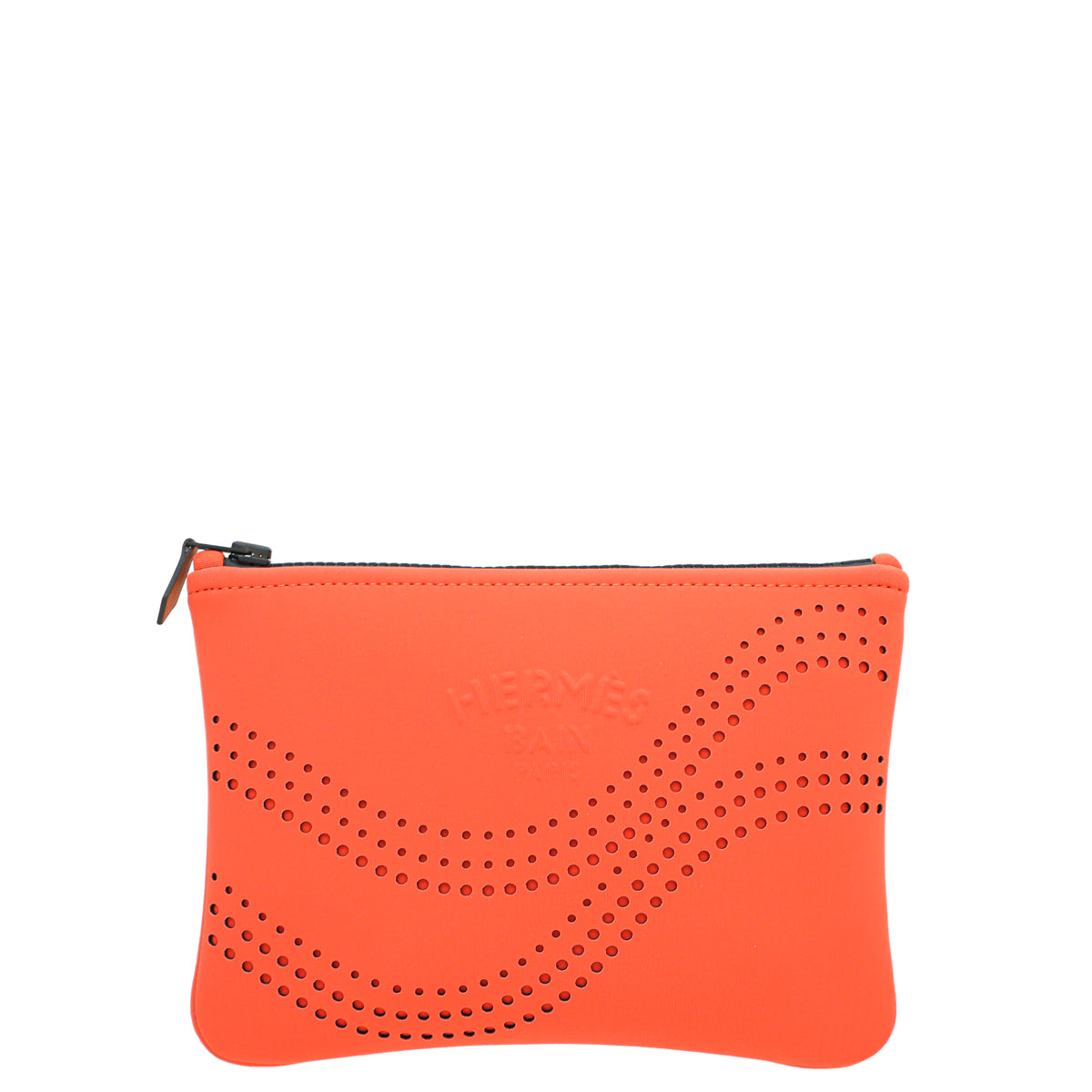 Hermes Orange Neobain Waves Small Case