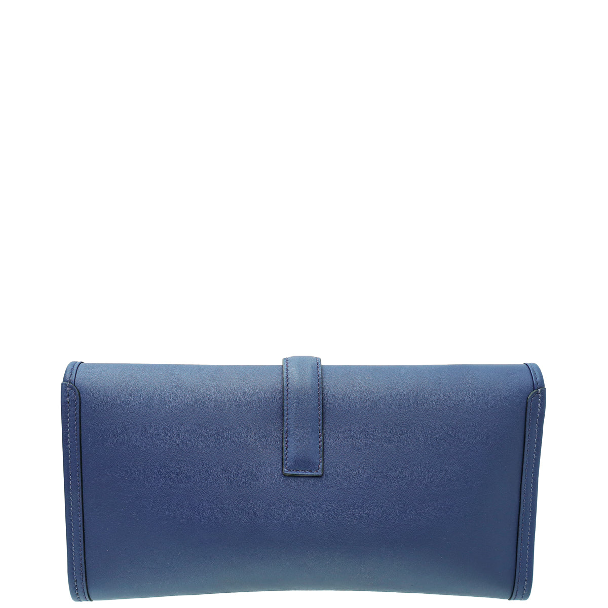 Hermes Bleu Saphir Jige Elan 29 Swift Clutch