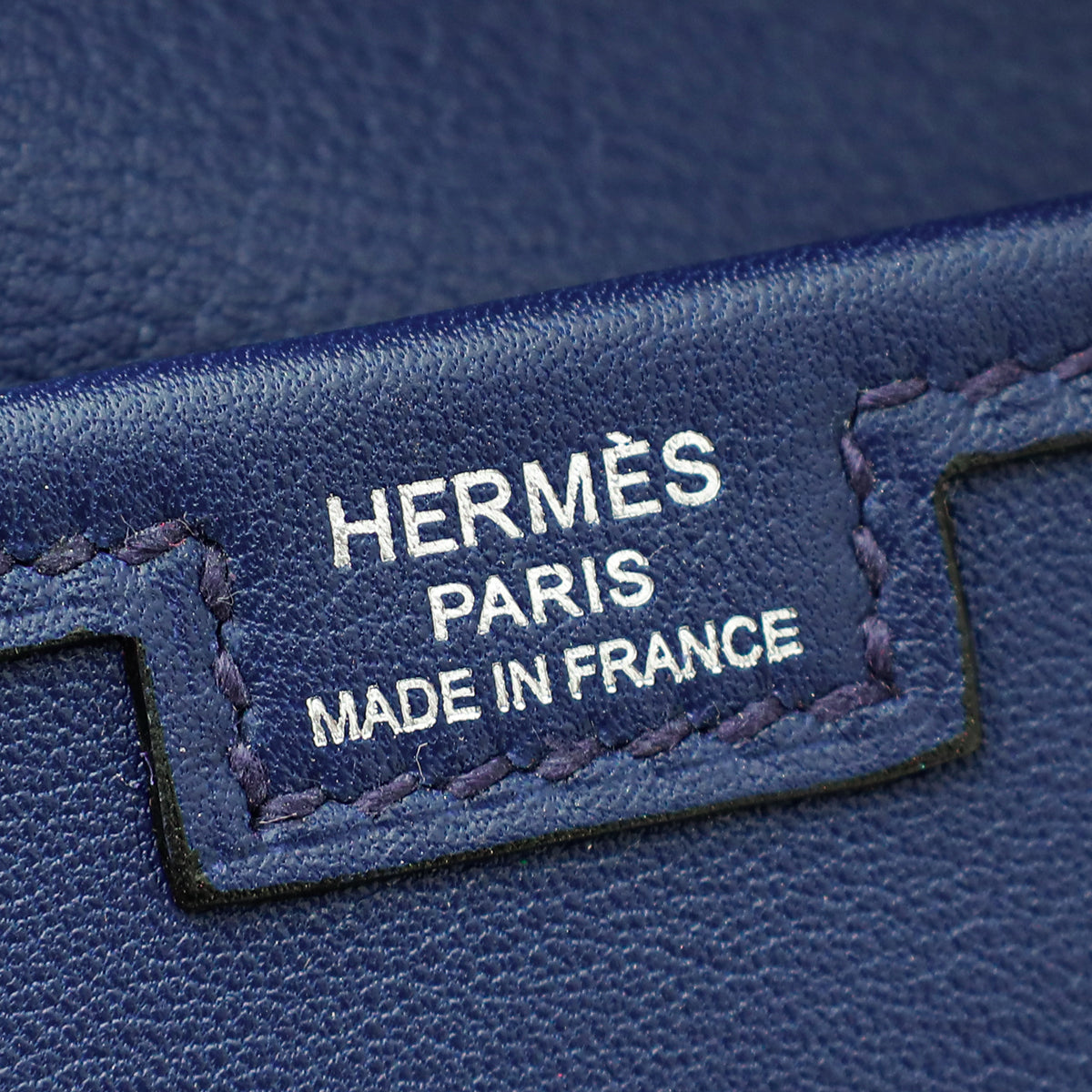 Hermes Bleu Saphir Jige Elan 29 Swift Clutch