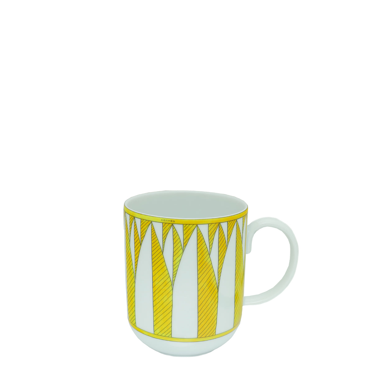 Hermes Bicolor Soleil d'Hermes Porcelain Mug