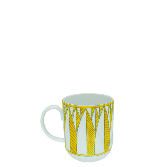 Hermes Bicolor Soleil d'Hermes Porcelain Mug