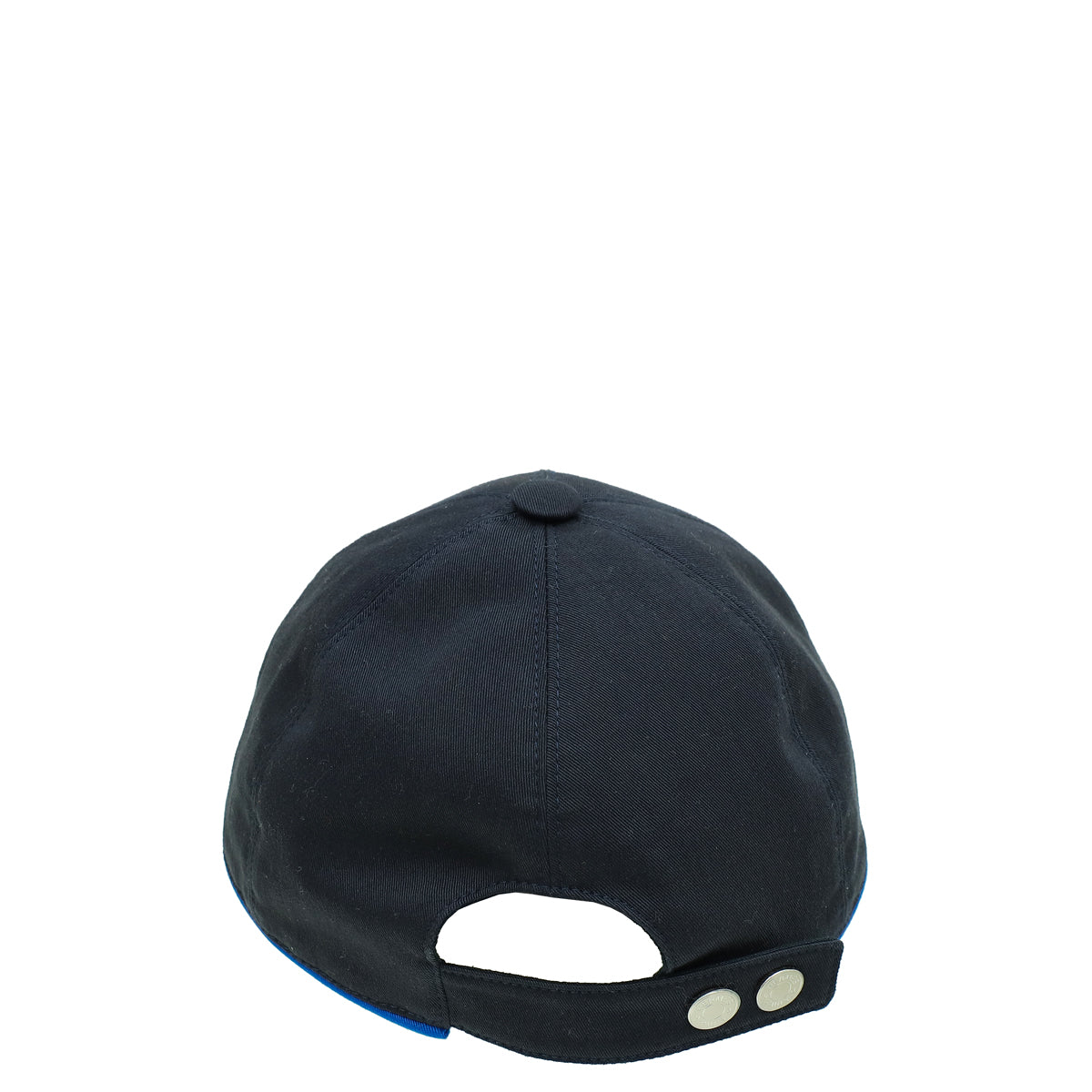 Hermes Navy Blue Riley Cap