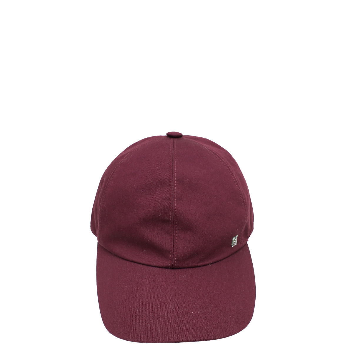 Hermes Burgundy Riley Cap