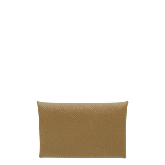 Hermes Alezan Calvi Card Holder