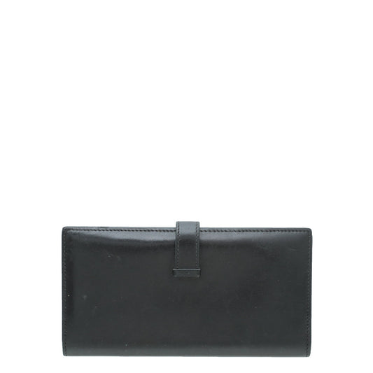 Hermes Noir Bearn Box Wallet