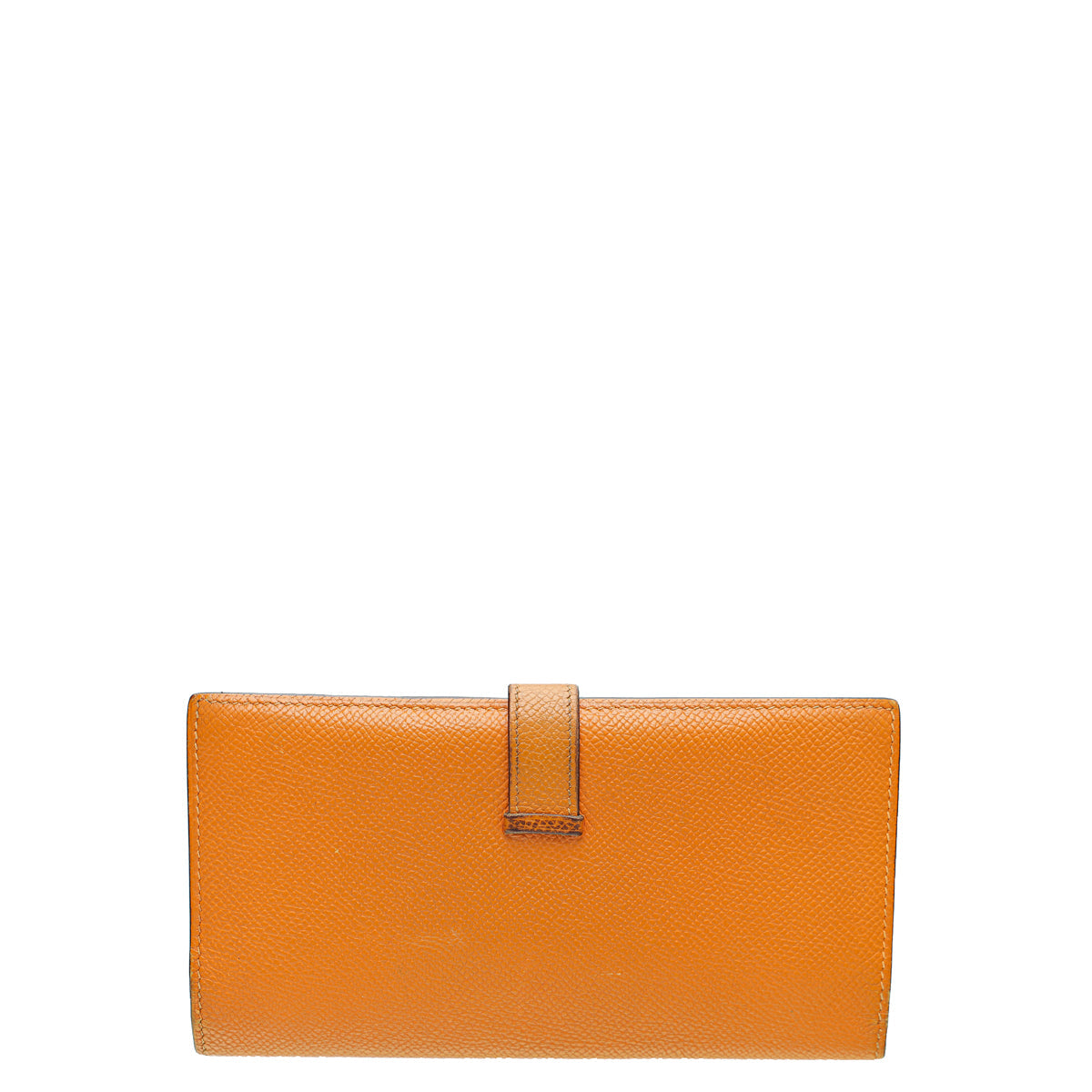 Hermes Orange Bearn Wallet