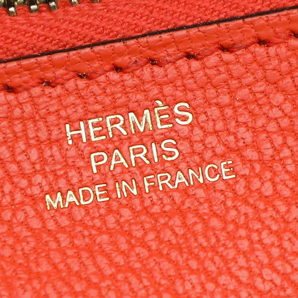 Hermes Rouge H Terre Battue Ghillies Verso Classic Kelly Wallet