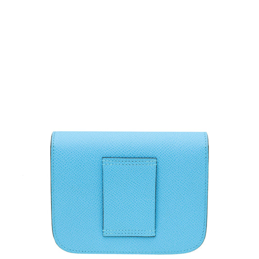 Hermes Celeste Constance Slim Wallet