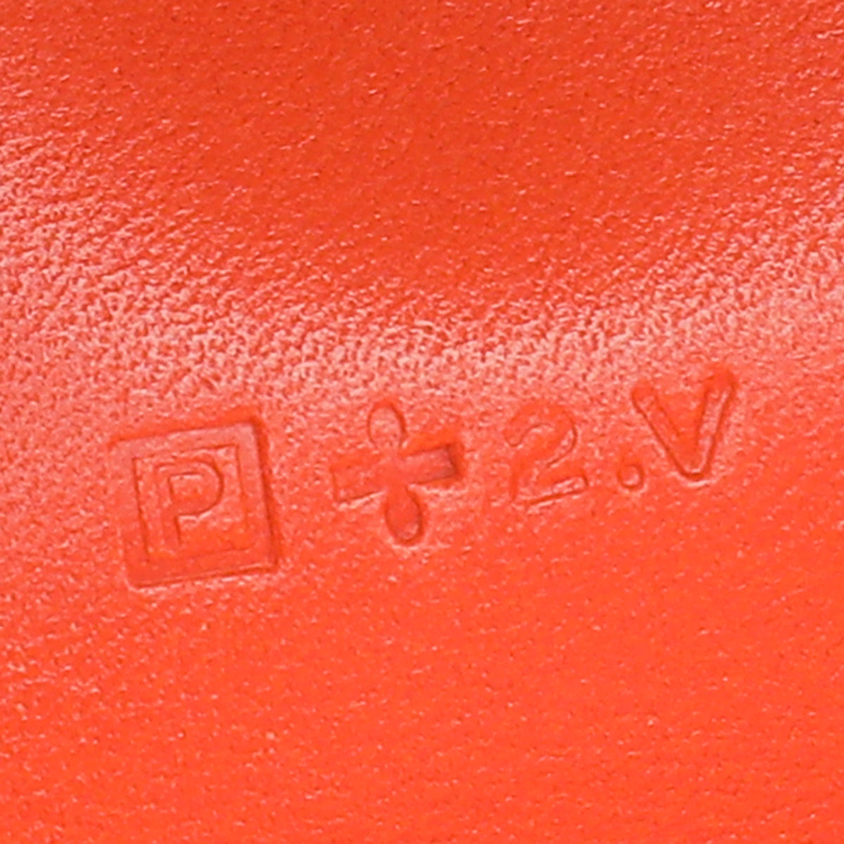 Hermes Orange Bearn Wallet