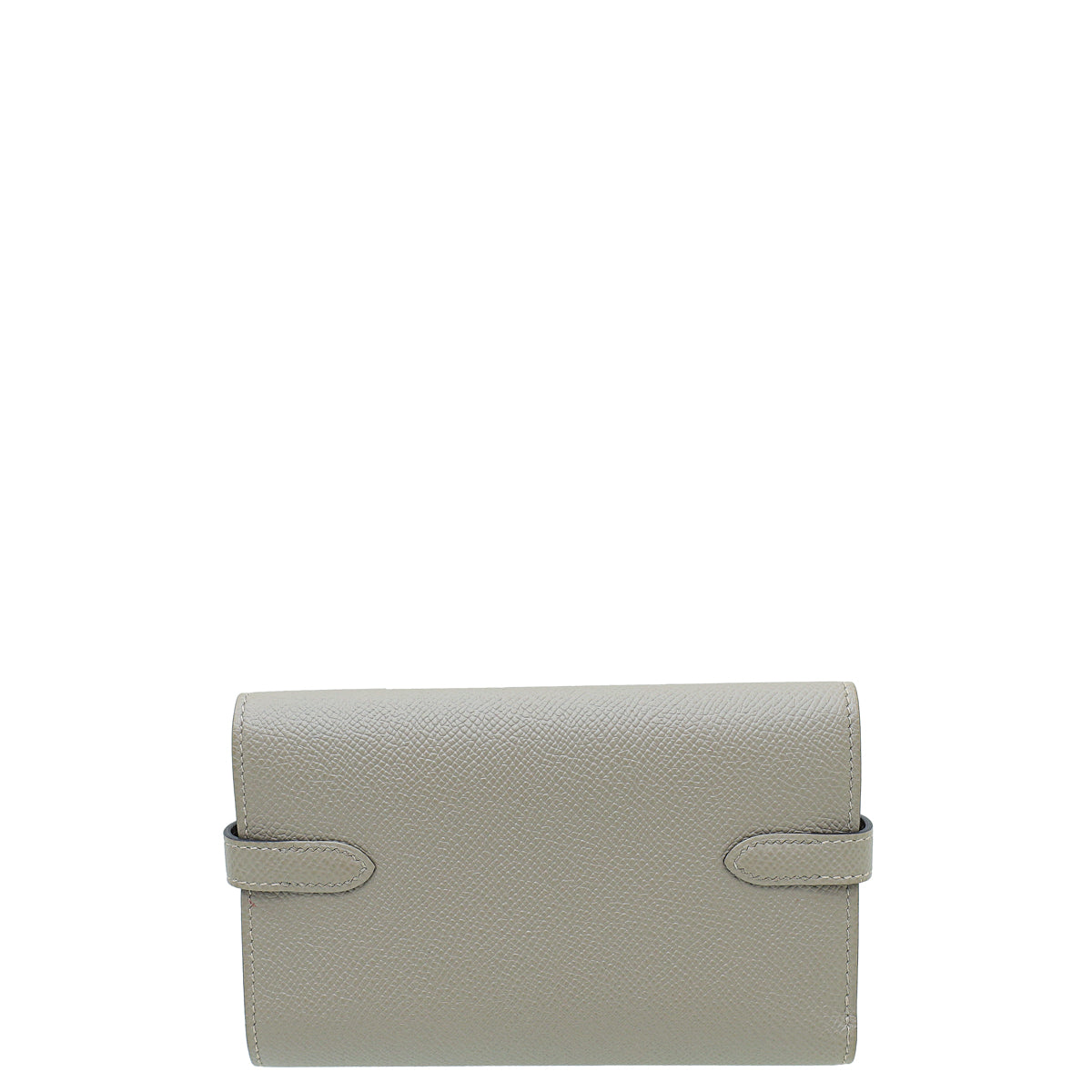 Hermes Gris Asphalt Kelly Classic Medium Wallet