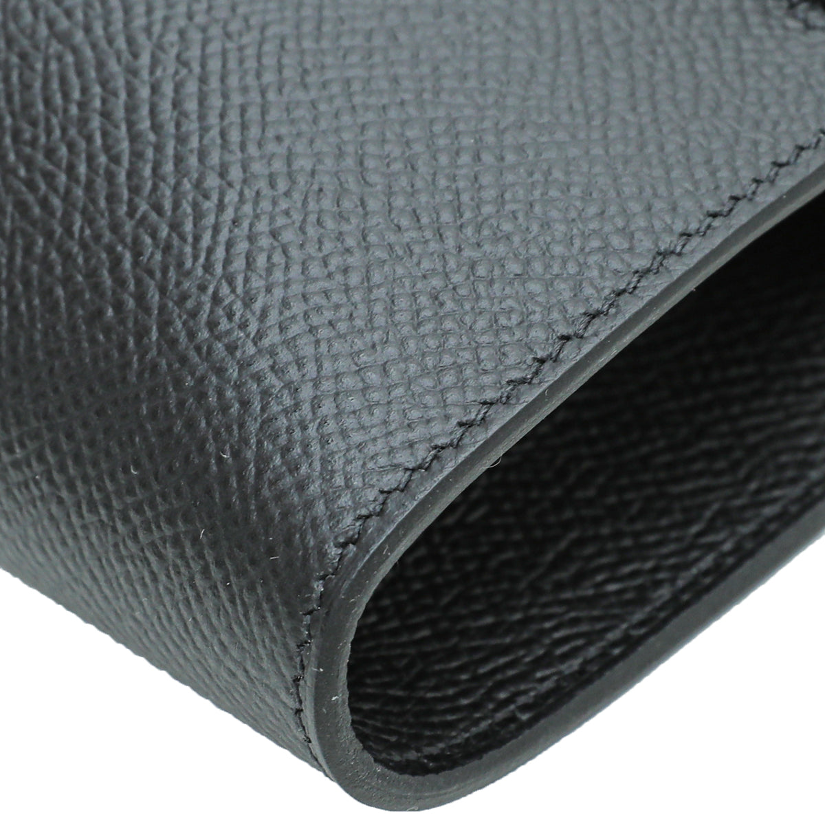 Hermes Noir Kelly To Go Wallet