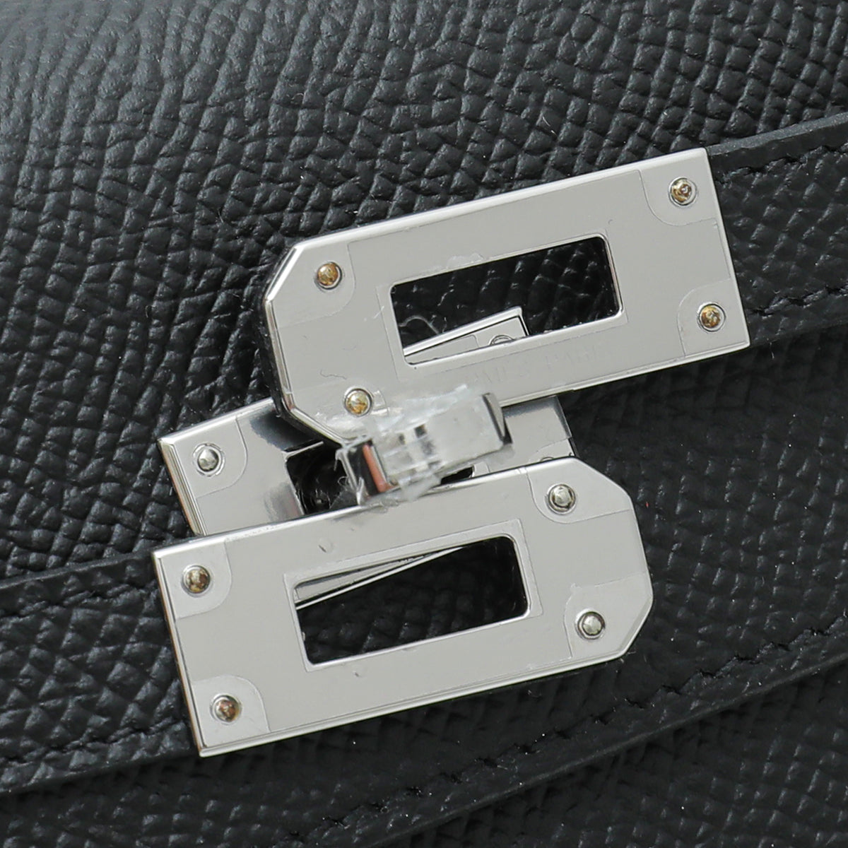 Hermes Noir Kelly To Go Wallet