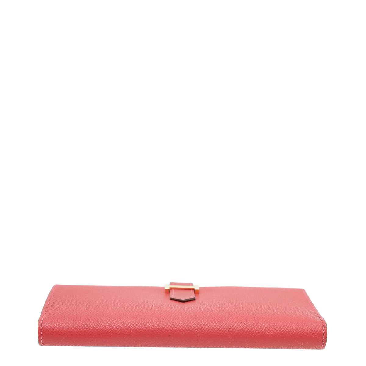 Hermes Rouge Casaque Bearn Wallet