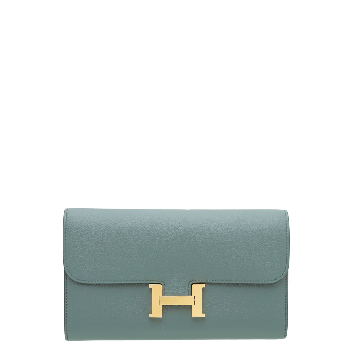 Hermes Vert Amande Evercolor Constance Wallet