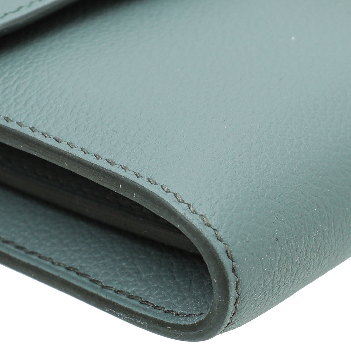 Hermes Vert Amande Evercolor Constance Wallet