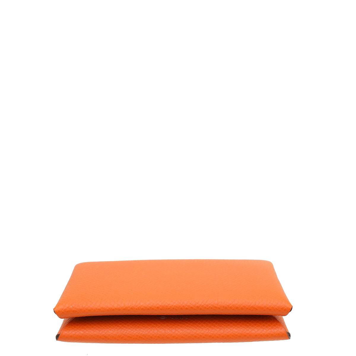 Hermes Bicolor Calvi Card Holder (Horse Shoe Stamped W/ SMS Initials)