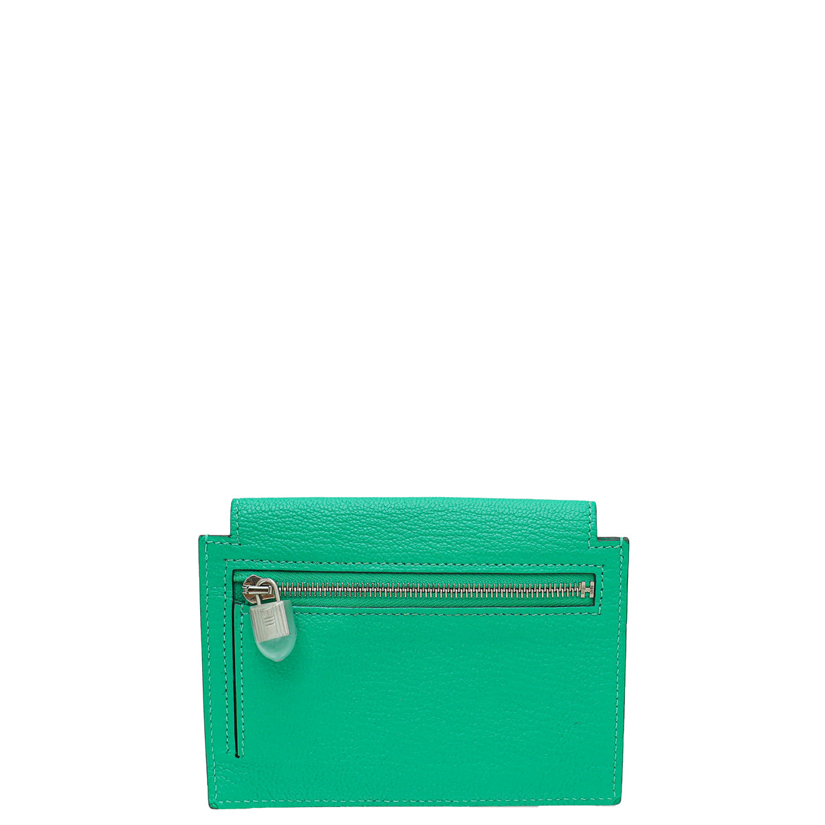 Hermes Menthe Mysore Kelly Pocket Compact Wallet