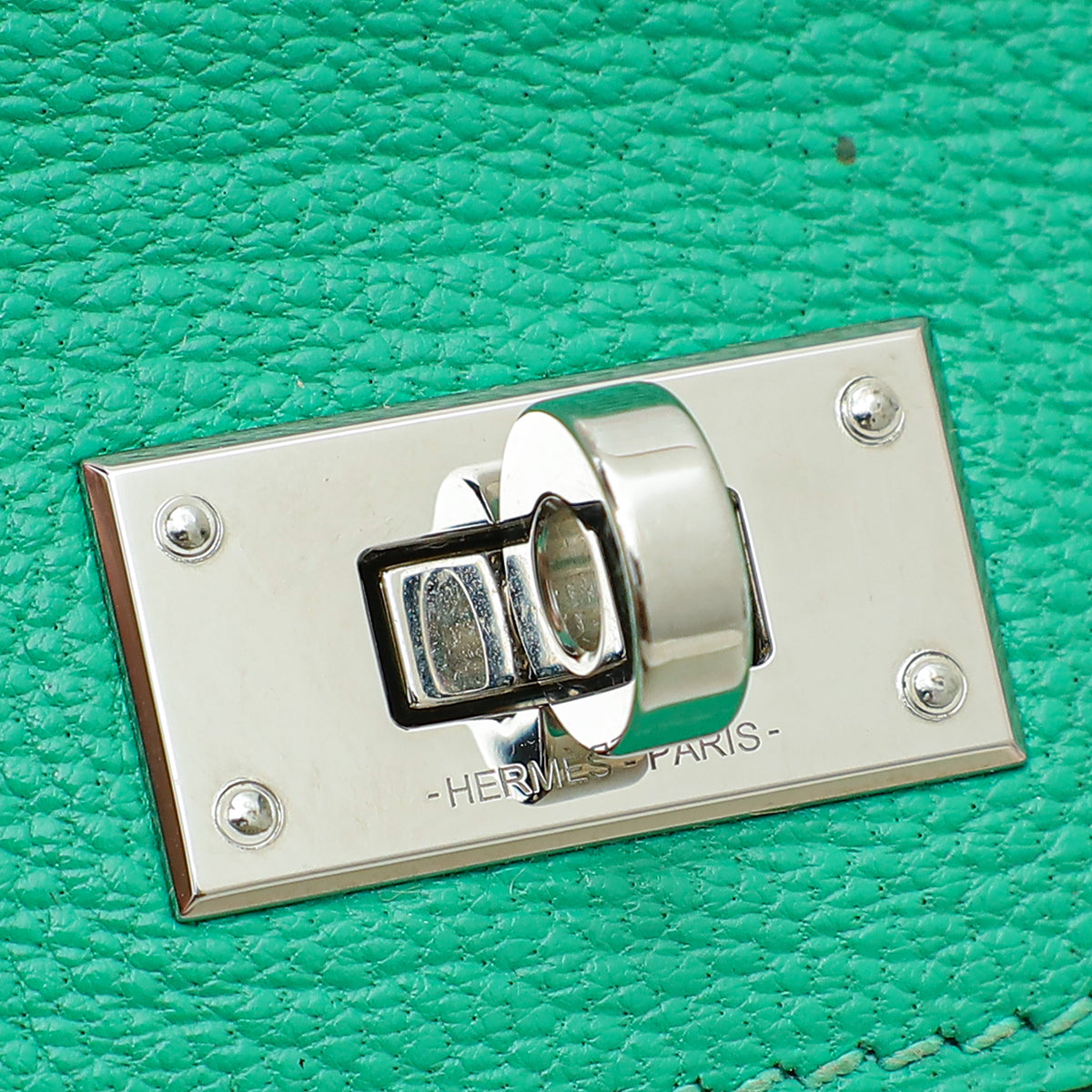 Hermes Menthe Mysore Kelly Pocket Compact Wallet