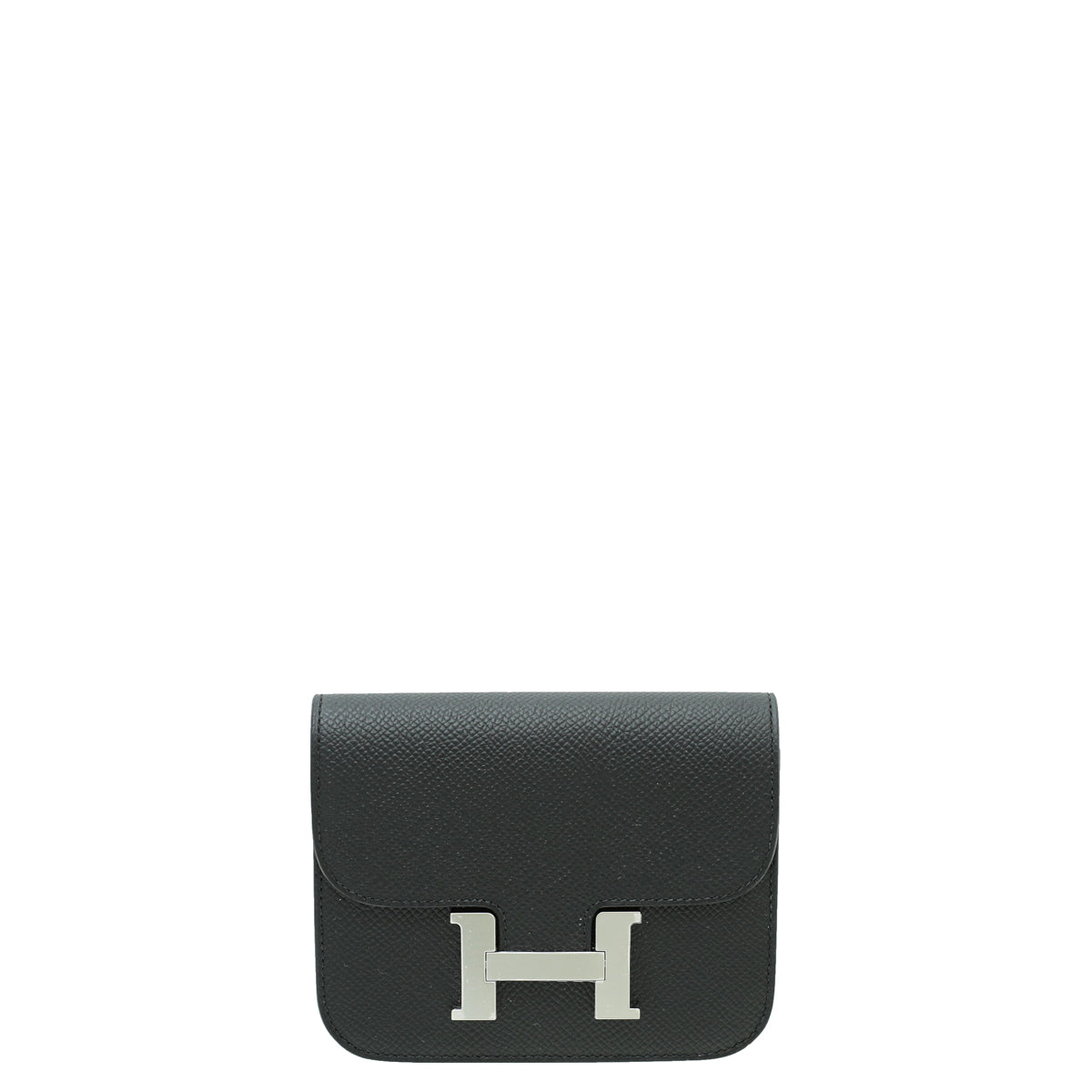 Hermes Noir Constance Slim Wallet