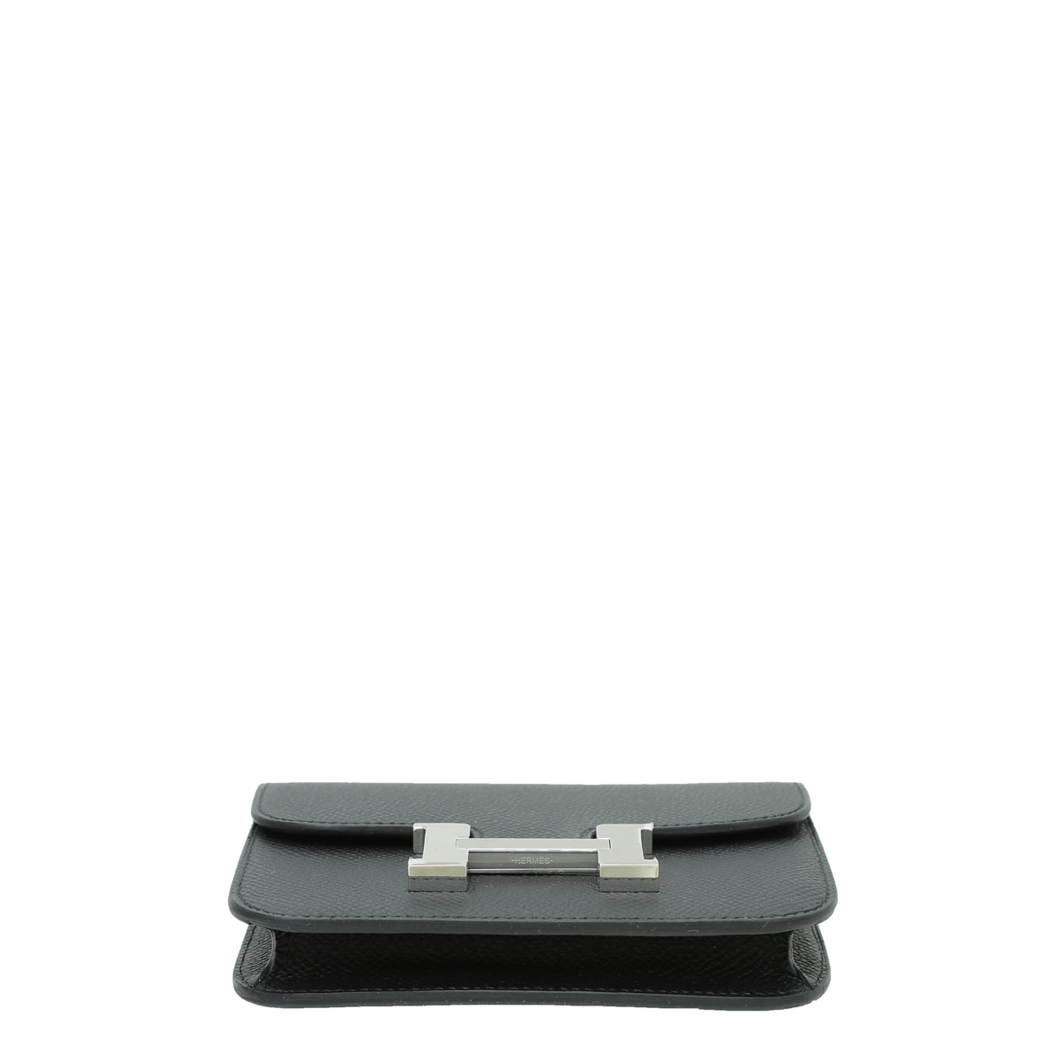 Hermes Noir Constance Slim Wallet