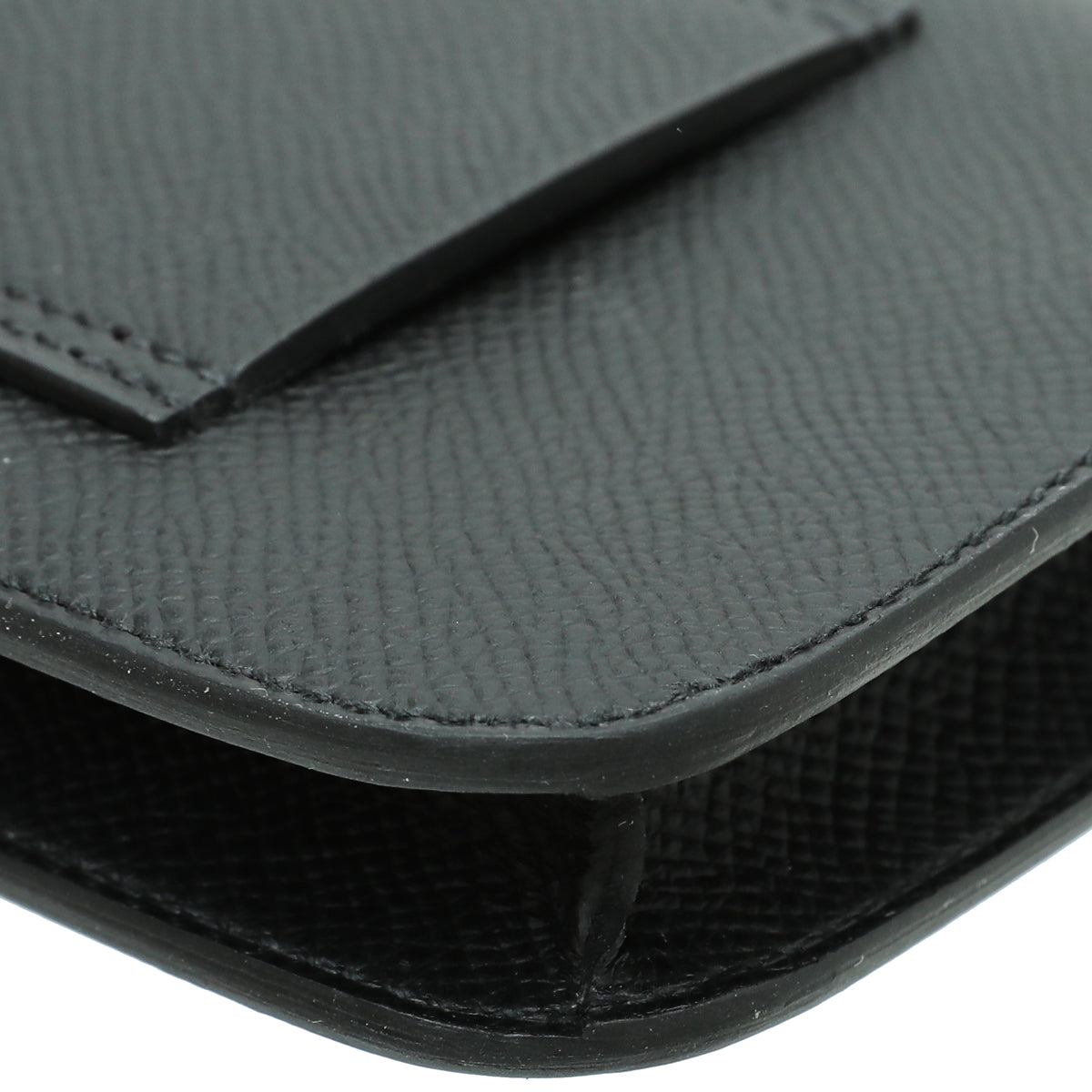 Hermes Noir Constance Slim Wallet