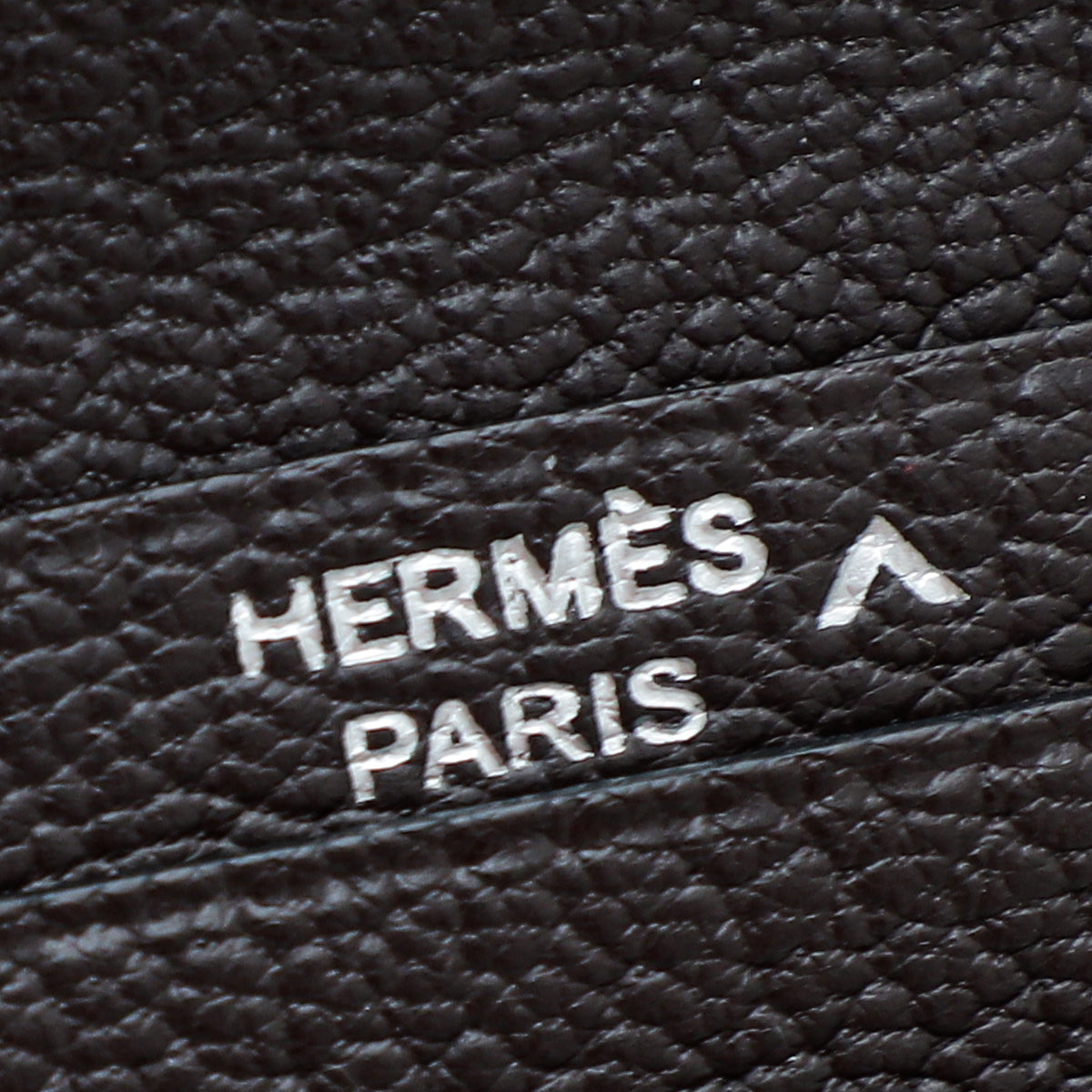 Hermes Havane Shiny Porosus Crocodile Diamond Bearn Wallet