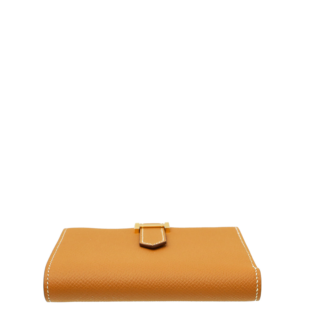 Hermes Gold Bearn Compact Wallet