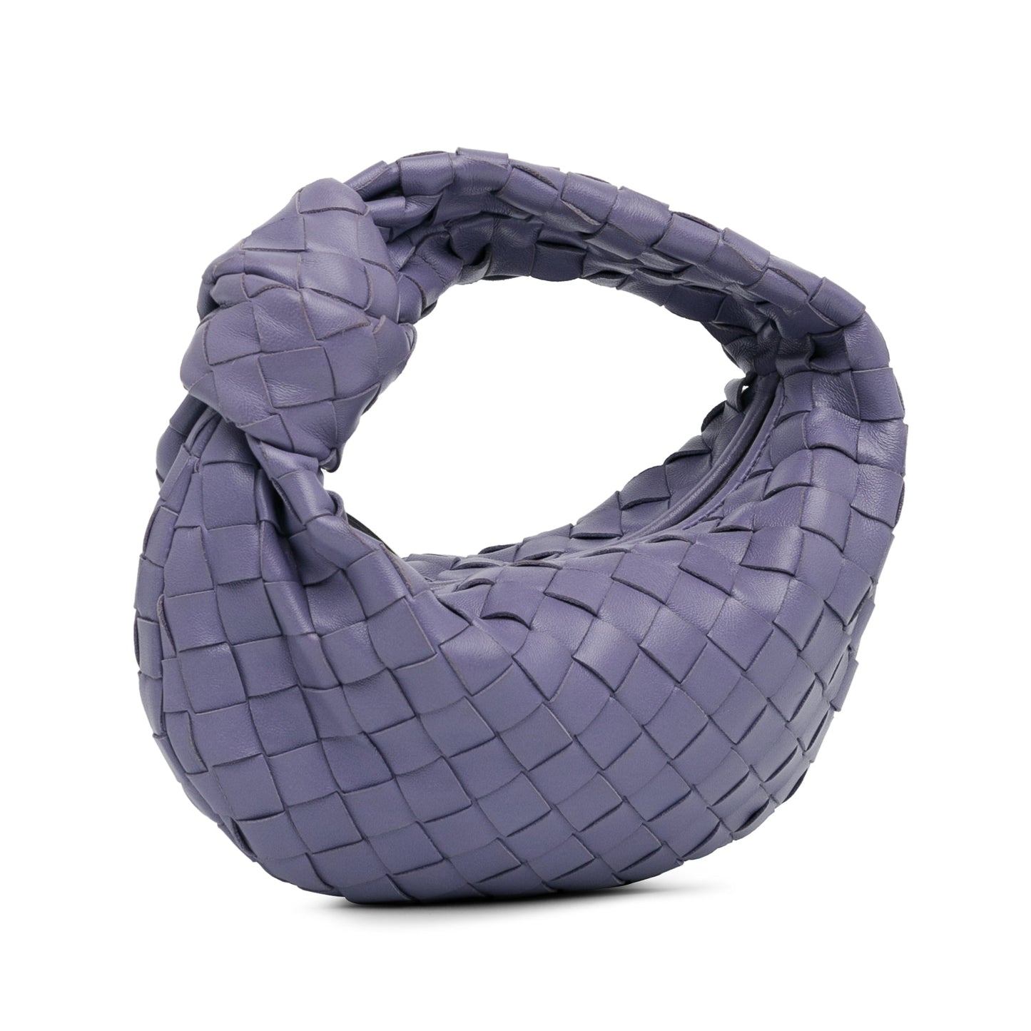 Bottega Veneta Jodie Mini Purple Intrecciato