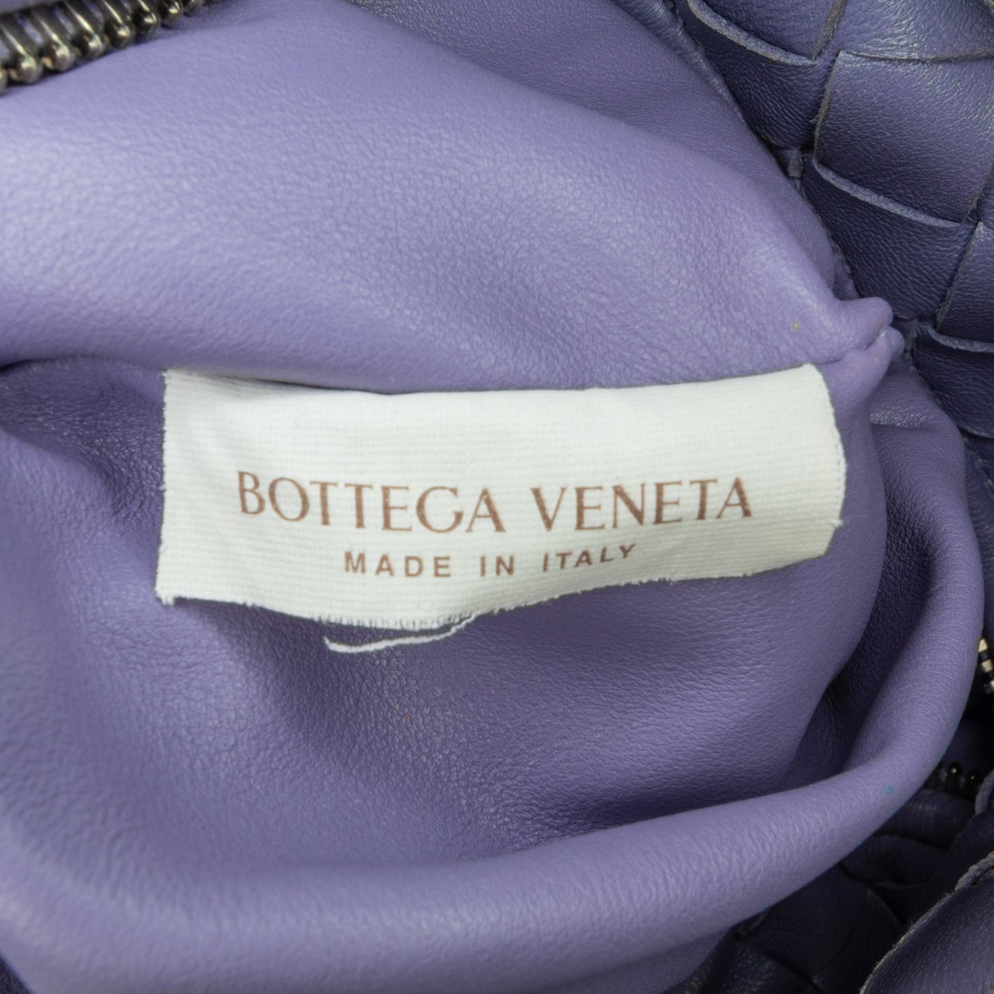 Bottega Veneta Jodie Mini Purple Intrecciato