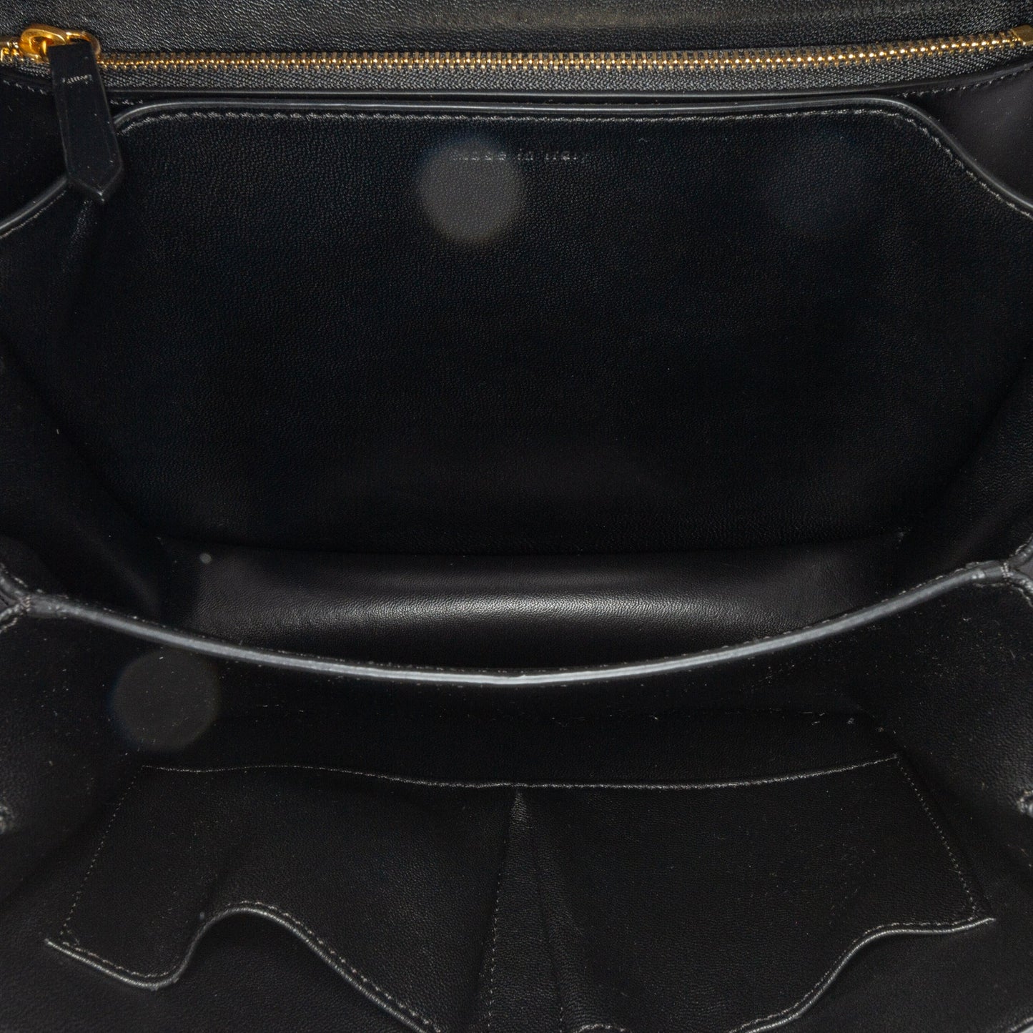 Celine Classic Box Medium Black Calfskin