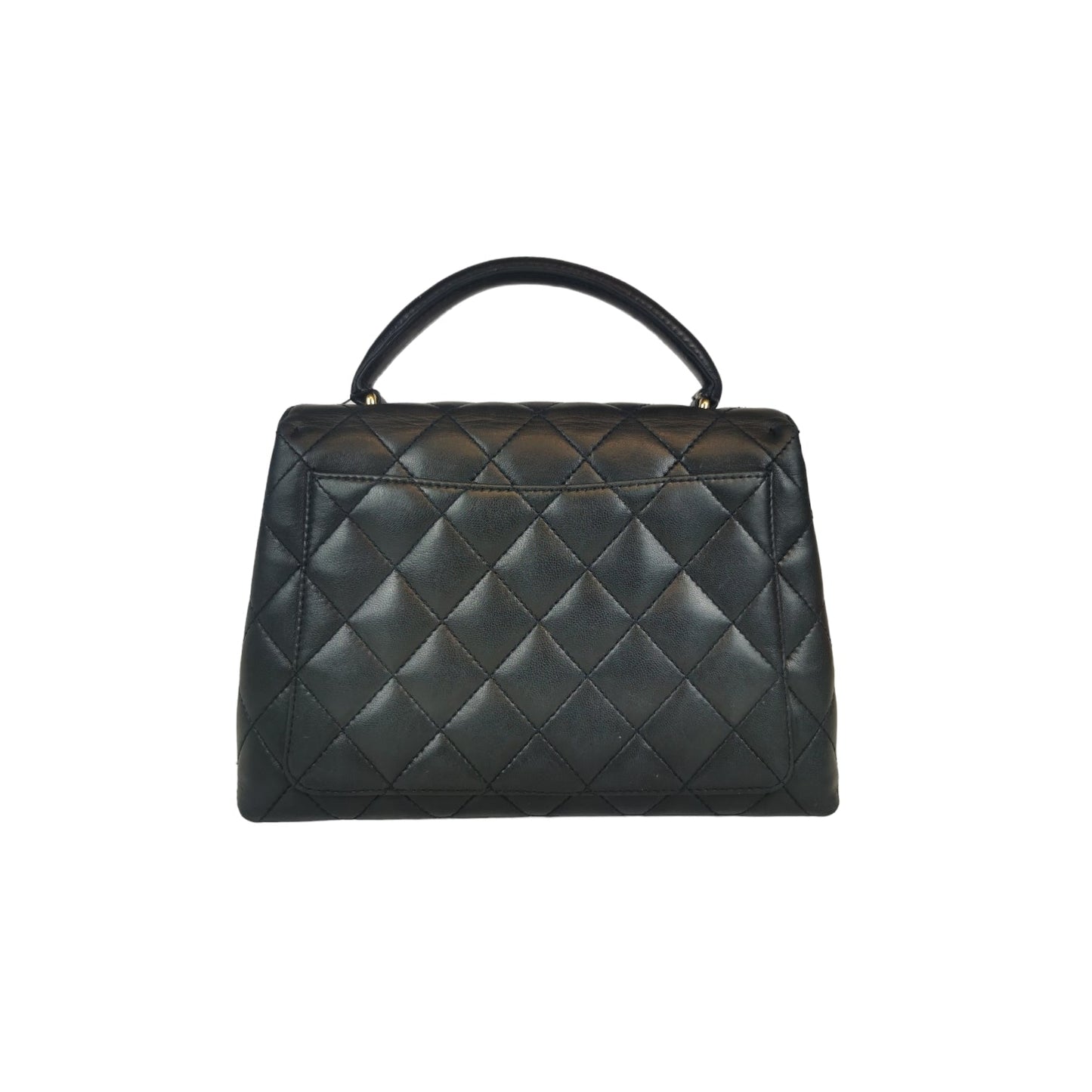 Chanel Kelly Small Navy Lambskin Gold