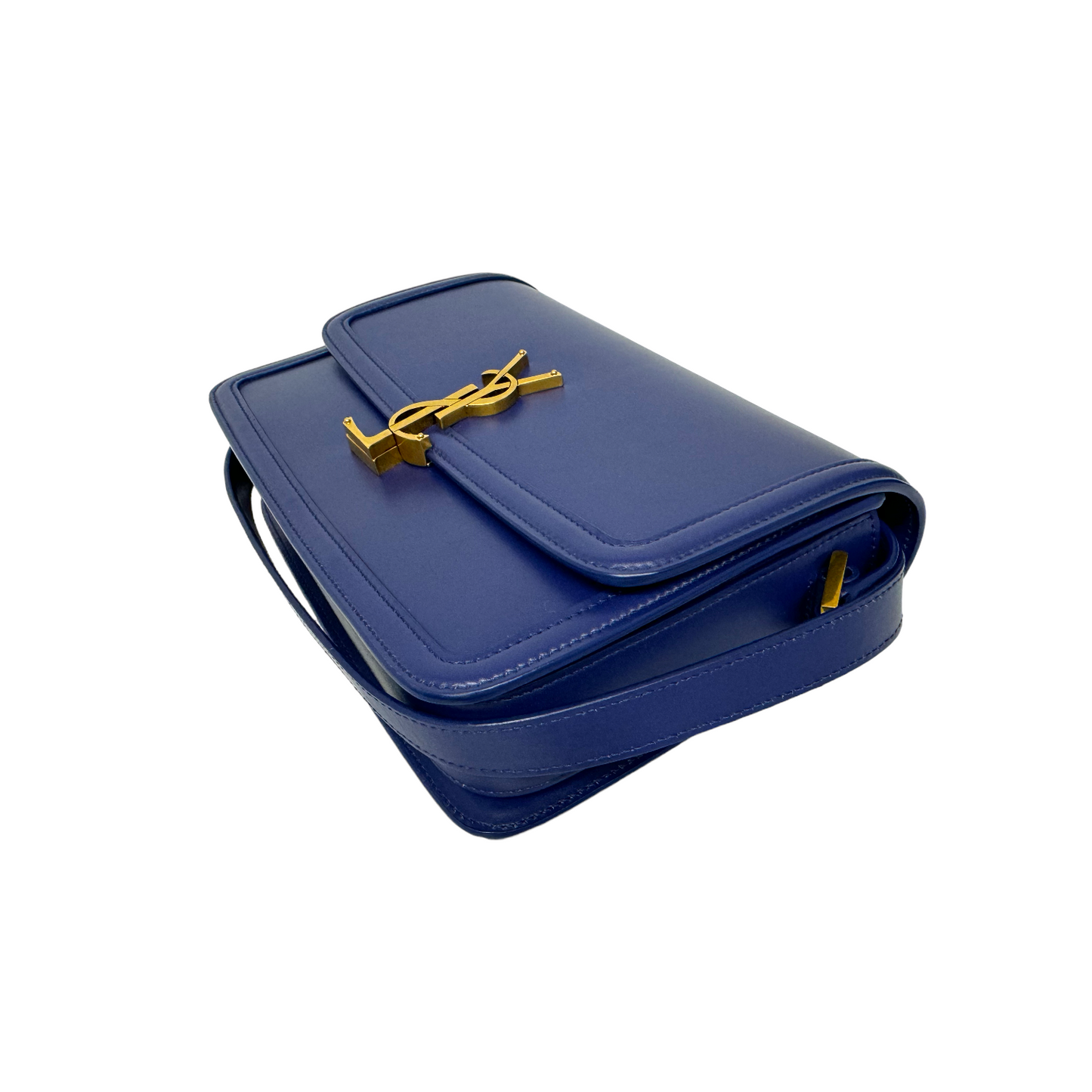 Yves Saint Laurent Solferino Blue Medium