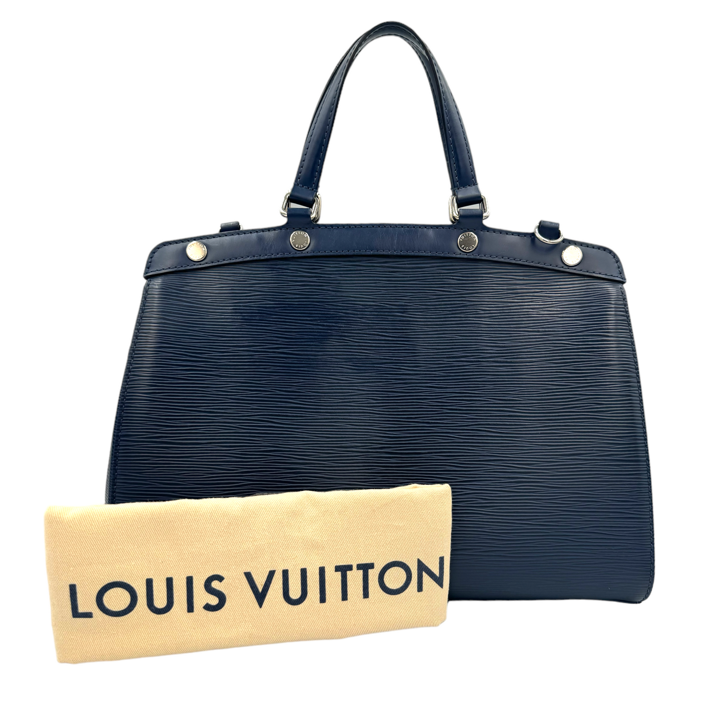 Louis Vuitton Brea MM Blue Epi