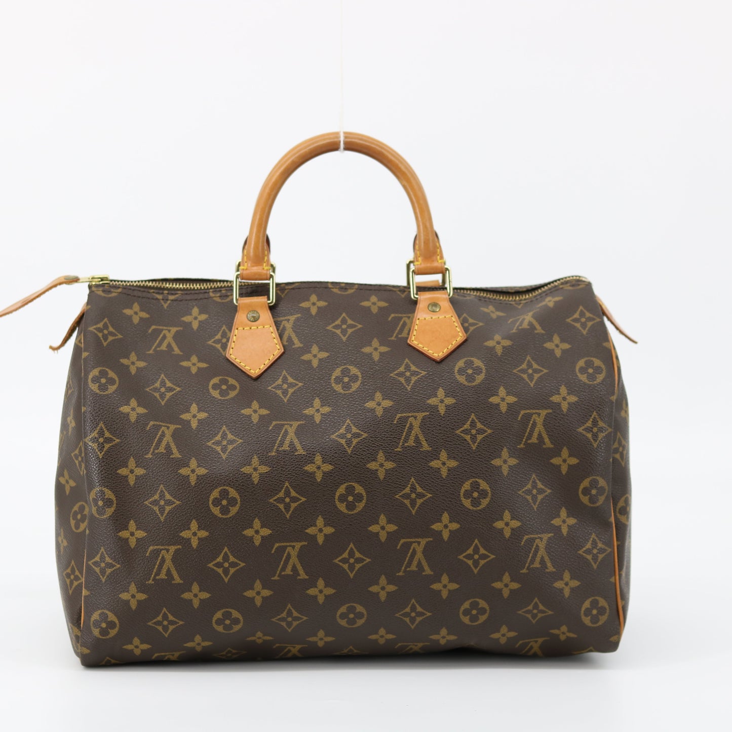 Louis Vuitton Monogram Canvas Speedy 35 Boston Handbag