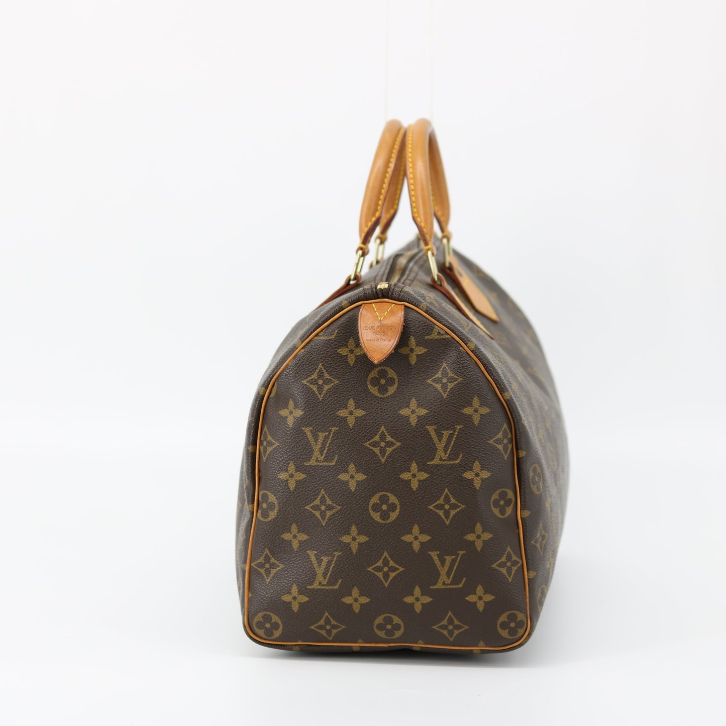 Louis Vuitton Monogram Canvas Speedy 35 Boston Handbag